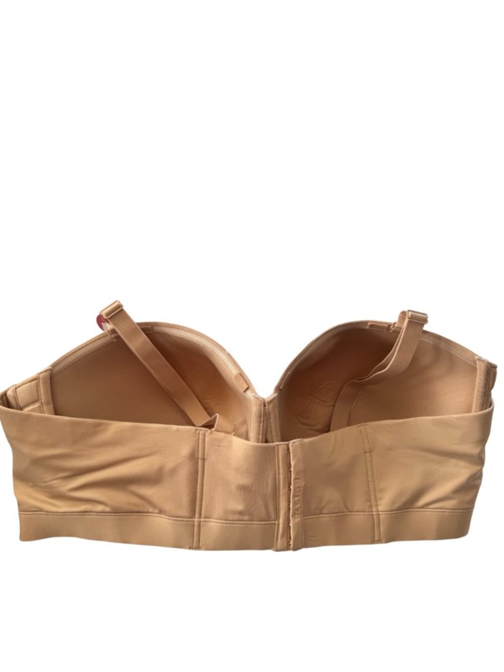 Cacique Cacique Comfort Bliss Strapless Convertible Bra Nude 54D Recycled Nylon - Picture 6 of 14